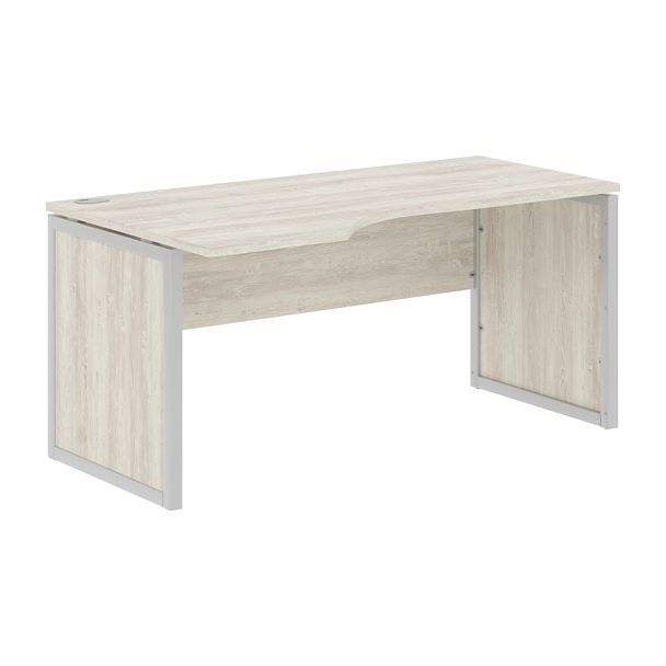 Стол эргономичный XQPCET 169(L) Сосна Эдмонт/Алюминий 1600х900х750 XTEN-QP - Вид 1