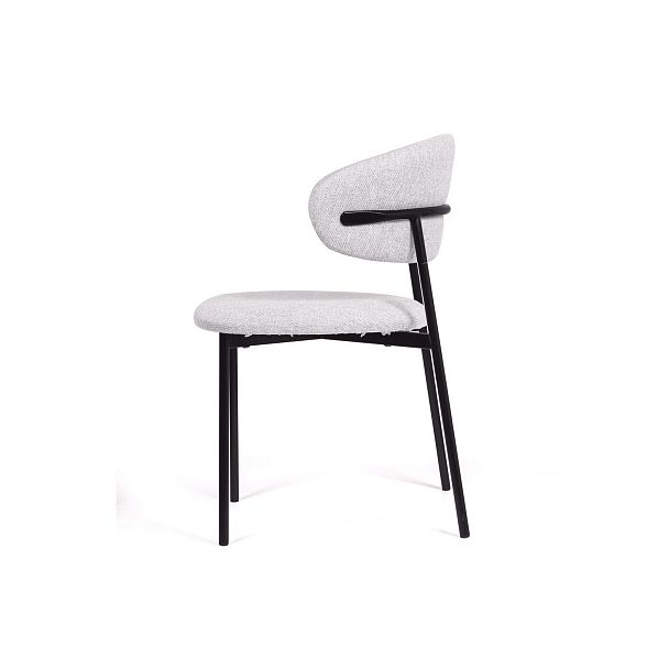 Стул Adele, рогожка wellton 912, светло-серый - Вид 3