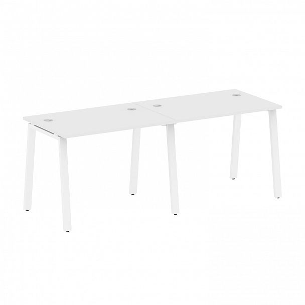 Рабочая станция "Metal System" БА.СМ-2.1 белый - Вид 1