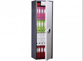 Бухгалтерский шкаф AIKO SL-150Т EL "Бухгалтерские шкафы" ТК-002907031367 серый - Фото предпросмотра
