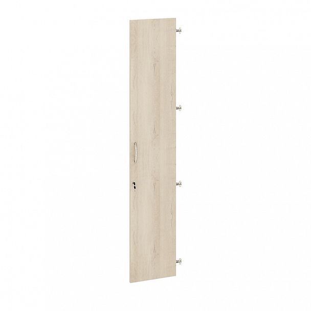 Дверь ЛДСП 5 секций с замком прав "Альфа" 64.66 - Вид 1