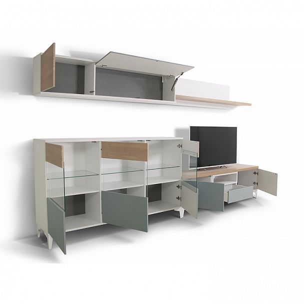 Стенка "Альба" - Вид 3