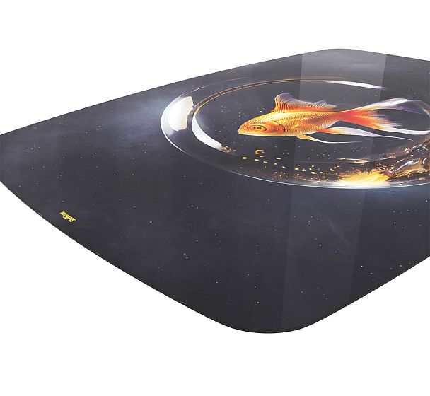 Столешница Sheffilton SHT-TT32 118/77 стекло/МДФ лунная ночь - Вид 4