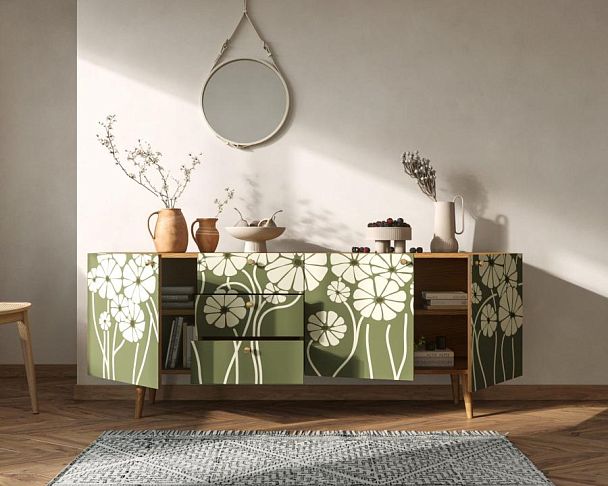 Комод Berber удлиненный арт BB11/Print_53 - Вид 2