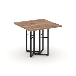 Rift Direct Стол журнальный RF.SJ-001 Дуб Табак/Металл Черный 680*680*580 - Фото предпросмотра