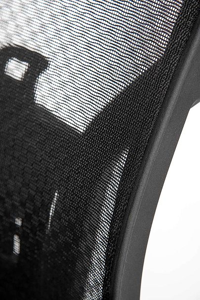 Кресло Гарда SL / черный пластик / черная сетка / черная сидушка - Вид 9