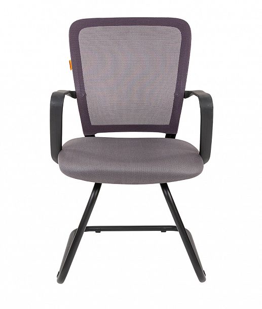 Кресло CHAIRMAN 698V, ткань TW/сетчатый акрил, серый - Вид 2