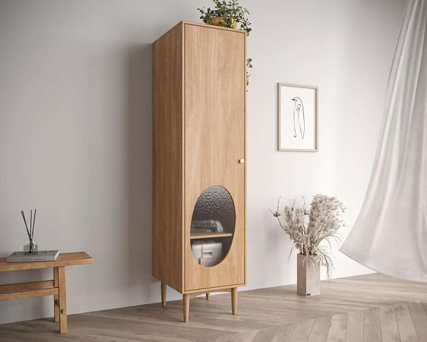 Шкаф одностворчатый Bubble арт BBL14 - Вид 4