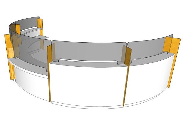 Билетные стойки, сервисные стойки - Вид 2