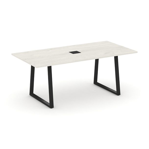 Style Project Direct Direct Стол переговорный SN-6T1.SPRG-198 Дуб Наварра/Металл Черный 1980*980*750 - Вид 1