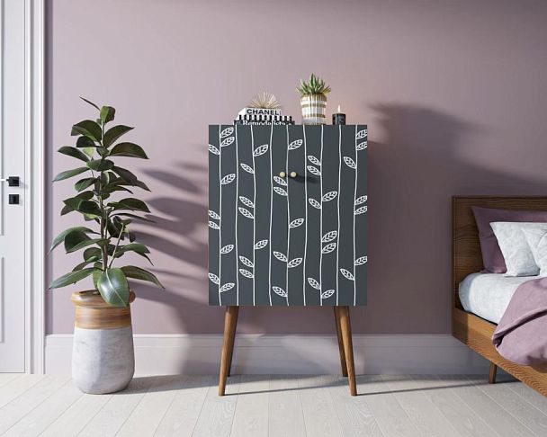 Комод на высоких ножках Berber 18 принт арт BB09/Print_18 - Вид 4