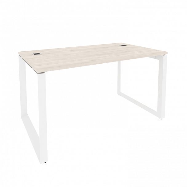Стол руководителя "Onix direct" O.MO-SRR-3.8 денвер светлый/белый - Вид 1