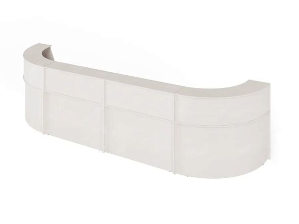 ЛАЙТ / LIGHT RLG072 Двойной ресепшн 440x100x115 Дуб Молочный - Вид 1