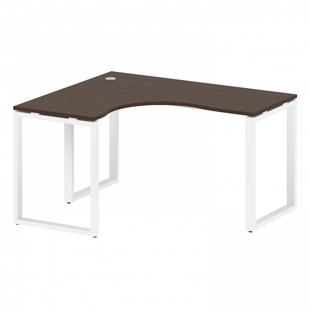 Стол "Metal System" БО.СА-3 венге/белый - Вид 2