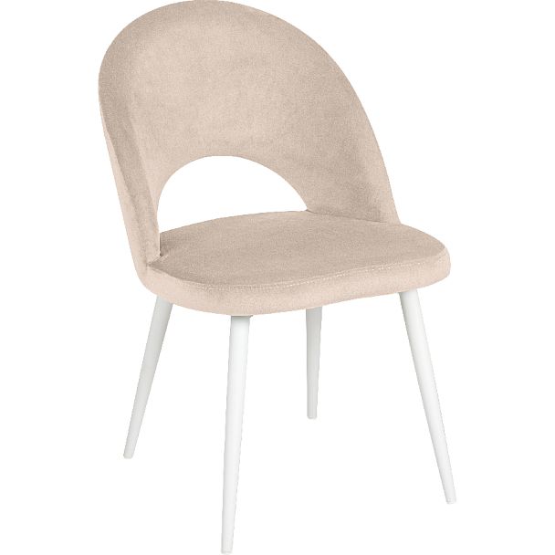 Комплект кухонных стульев Рэди кремовый велюр/белый, 4 шт. - Вид 3