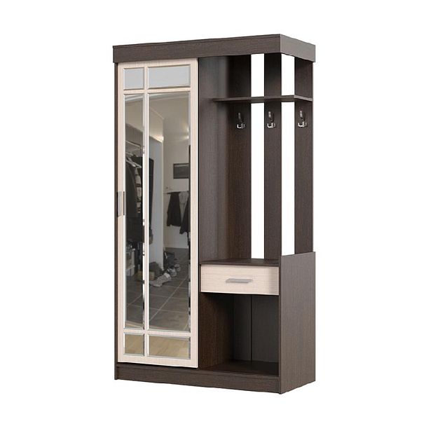 Парма прихожая венге/белфорт - Вид 1