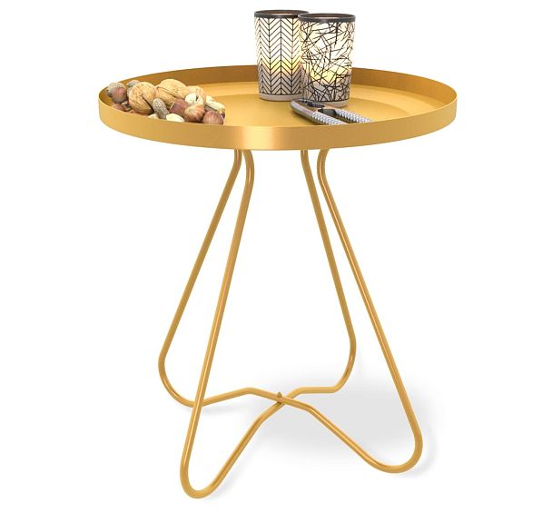 Столик журнальный Sheffilton SHT-CT3 золото - Вид 3