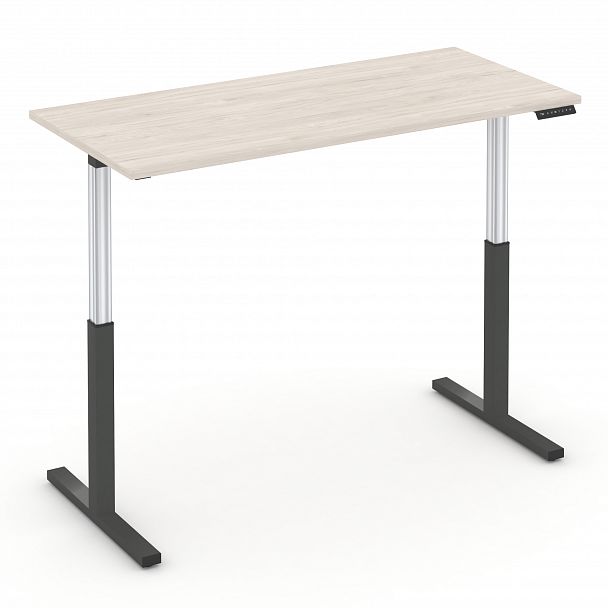 Стол электроподъемный "MOVE UP" MV.SE-4.7 Антрацит металл / Денвер Светлый - Вид 3