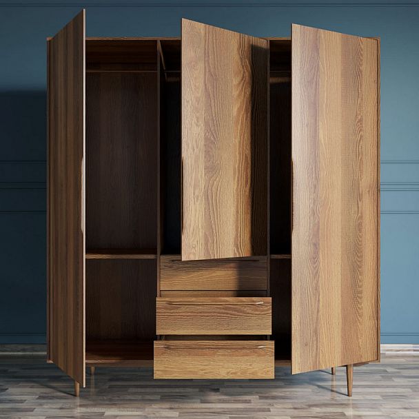 Шкаф 3-х дверный "Bruni" BR-27/3 - Вид 2