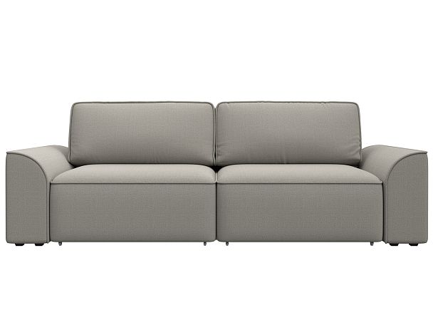 Диван прямой Лига-048 НПБ Рогожка бежевый - Вид 2