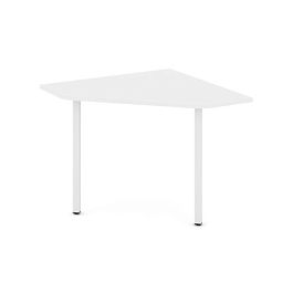 Стайл Проджект Угловой элемент перег. стола SN-4.UPRG-001 Белый/Металл Белый 980*980*750 - Фото предпросмотра
