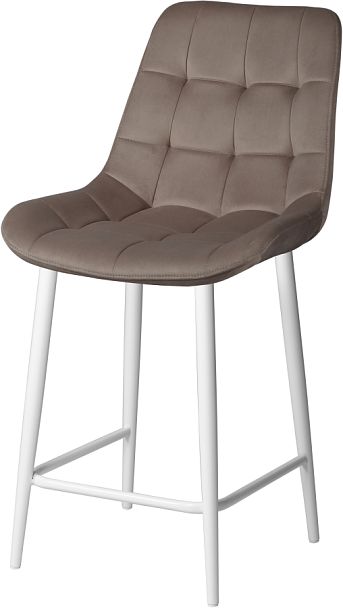 Комплект полубарных стульев Эйден, Confetti mocco/белый, 4 шт. - Вид 1
