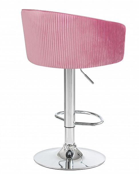 Стул барный DOBRIN DARCY (розовый велюр (1922-16)) - Вид 4