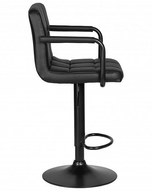 Стул барный DOBRIN KRUGER ARM BLACK (черный) - Вид 3