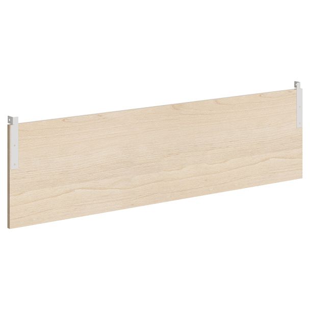 Фронтальная панель подвесная XGDST 147.1 Бук Тиара/Нержавеющая сталь 1300х350х18 XTEN GLOSS - Вид 1