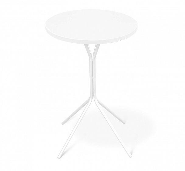 Столик кофейный Sheffilton SHT-CT12-1 белый муар/глянец.белый - Вид 2