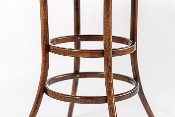 Венский стол Сатурн круглый, светлый орех - Вид 5