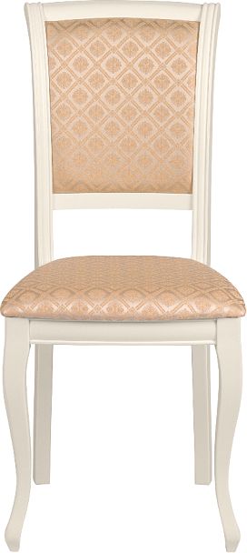 Комплект деревянных стульев с мягким сиденьем Арктос Слоновая кость/Бежевый жаккард, 3 шт. - Вид 2