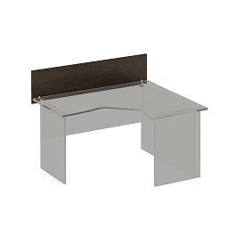 Экран настольный без кронштейнов Формула ФР 413 венге темный - Фото предпросмотра