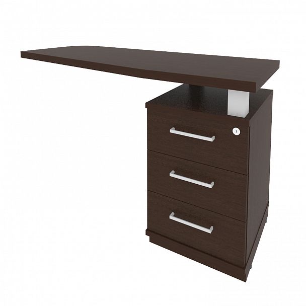 Тумба приставная "First" KTP-2 венге - Вид 2