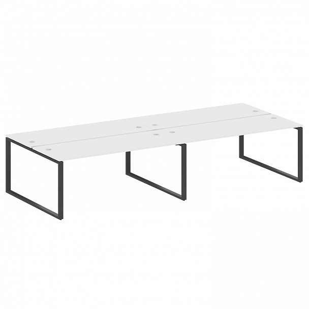 Рабочая станция "Metal System" БО.СМ-4.5 белый/антрацит - Вид 1
