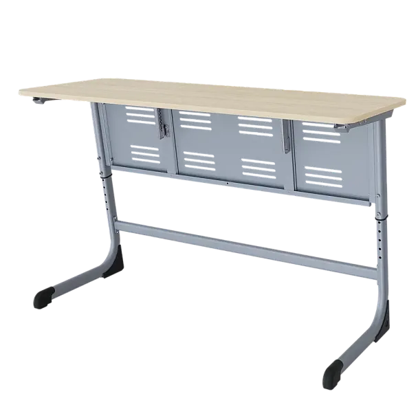 Парта Smart на плоскоовале 2М с РН (столеш. ЛДСП ЗУ, экран ПЭ), гр.5-7 - Вид 3