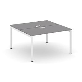 Стайл Проджект Рабочая станция двухсторонняя SN-5P.DRS-001 Серый Пепел/Металл Белый 980*1232*750 - Фото предпросмотра