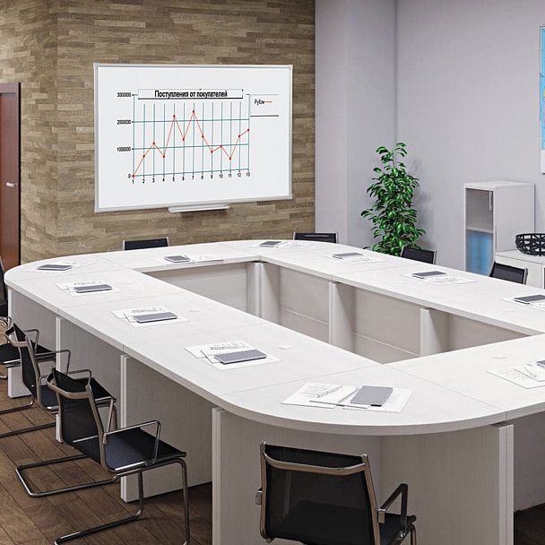 Доска магнитно-маркерная 100х150 см, алюминиевая рамка, Польша, STAFF Profit, 237723 - Вид 7