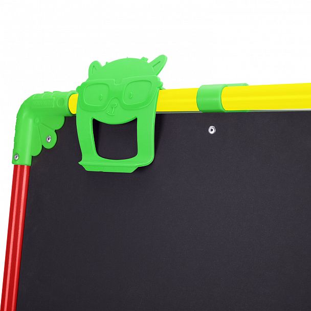 Мольберт растущий для мела/магнитно-маркерный, 53х46 см, BRAUBERG "NIKA KIDS", светофор, 238051 - Вид 4