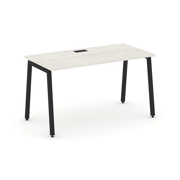 Стайл Проджект Стол письменный SN-4A.SP-013 Дуб Наварра/Металл Черный 1380*700*750 - Вид 1
