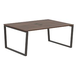 Стол 2-х местный EVWST 1713 Дуб Денвер тёмный/Мокко 1760х1346х750 EDIS - Фото предпросмотра