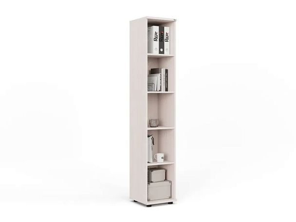 ЛАЙТ / LIGHT RLG026-35x35 Узкий стеллаж 35x35x183 Дуб Молочный - Вид 4