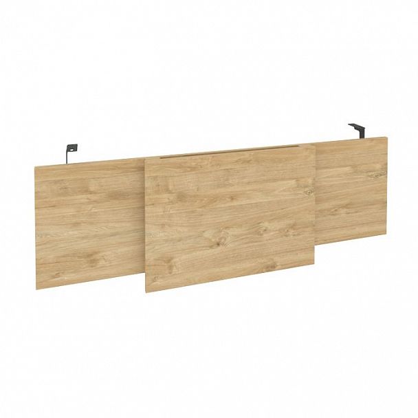 Царга стола руководителя "ONIX DIRECT LUX" O.M-CSR-4 тиквуд светлый/антрацит - Вид 1