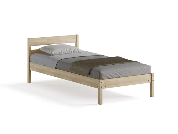 Кровать деревянная Мечта 900*1900, береза, цвет натуральный - Вид 1