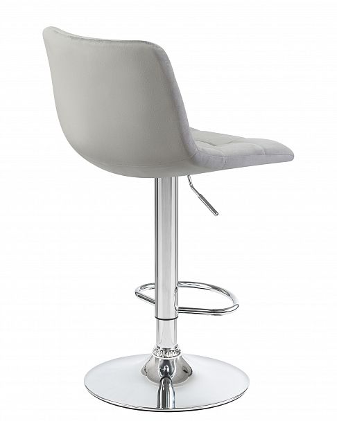 Стул барный DOBRIN TAILOR (серый велюр (MJ9-75)) - Вид 4