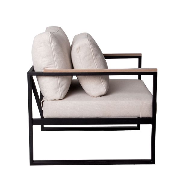 Кресло Монако, рогожка Austin 01, ножки металл - Вид 6