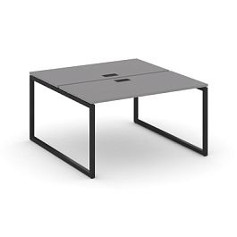 Стайл Проджект Рабочая станция двухсторонняя SN-4O.DRS-001 Серый Пепел/Металл Черный 980*1232*750 - Фото предпросмотра