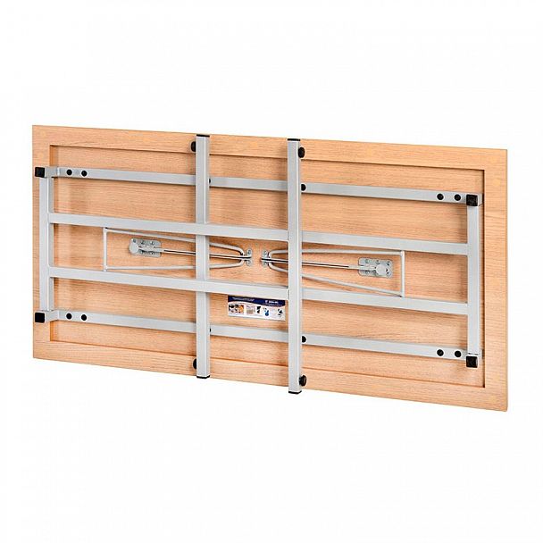 Стол складной "Трапеция" 1800x500 нерж. сталь - Вид 9