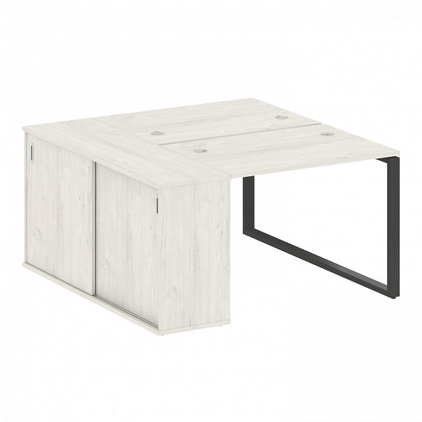 Рабочая станция "Metal System" БО.РС-СШК-1.1 дуб наварра/антрацит - Вид 1