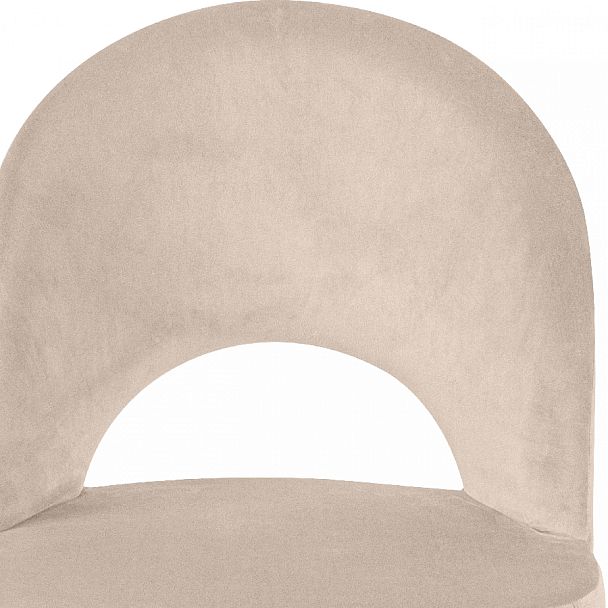 Комплект кухонных стульев Рэди кремовый велюр/белый, 2 шт. - Вид 7